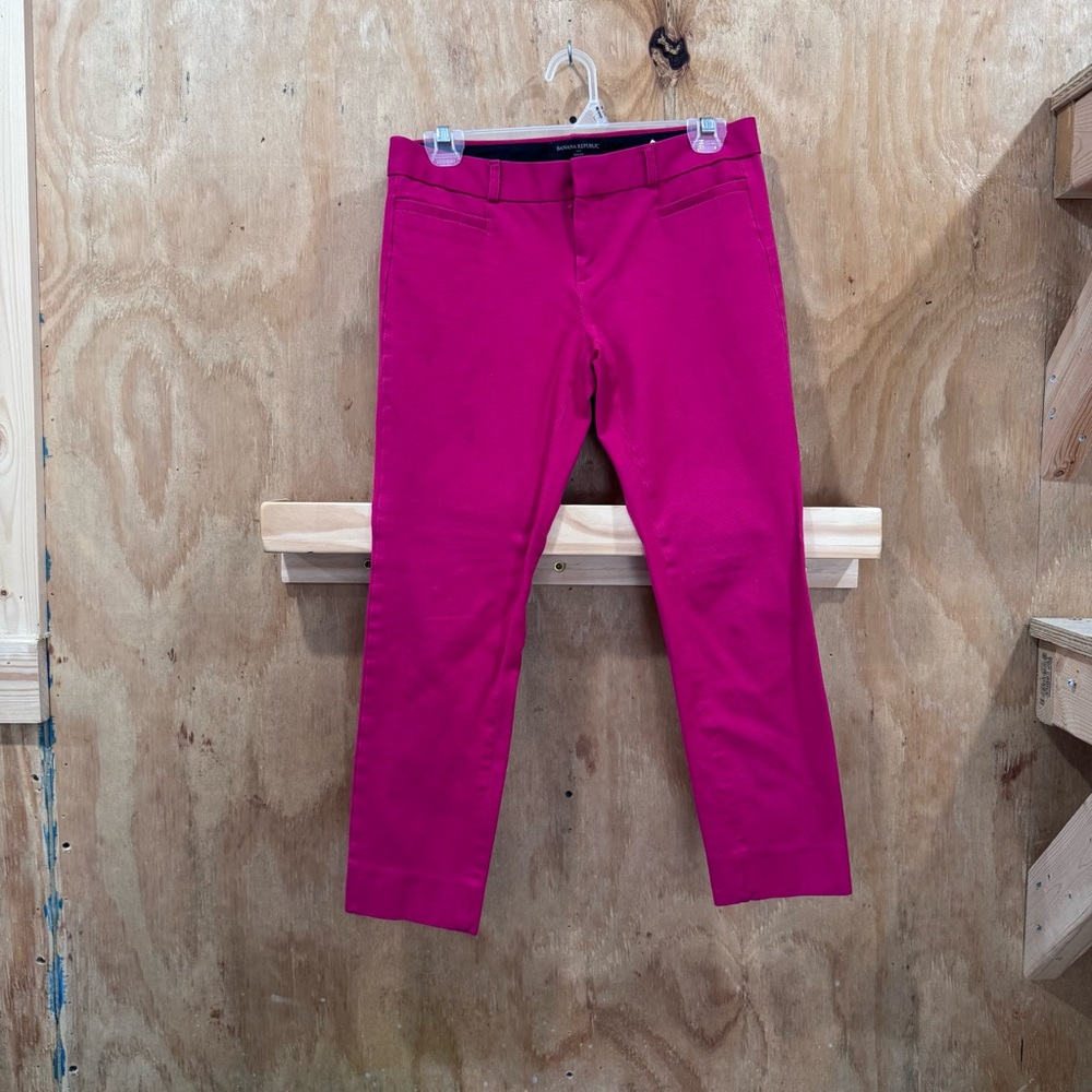 Banana Republic Pink Dress Pants Slim Fit